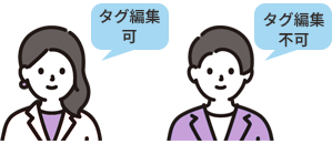 利用機能の制限（ロール）